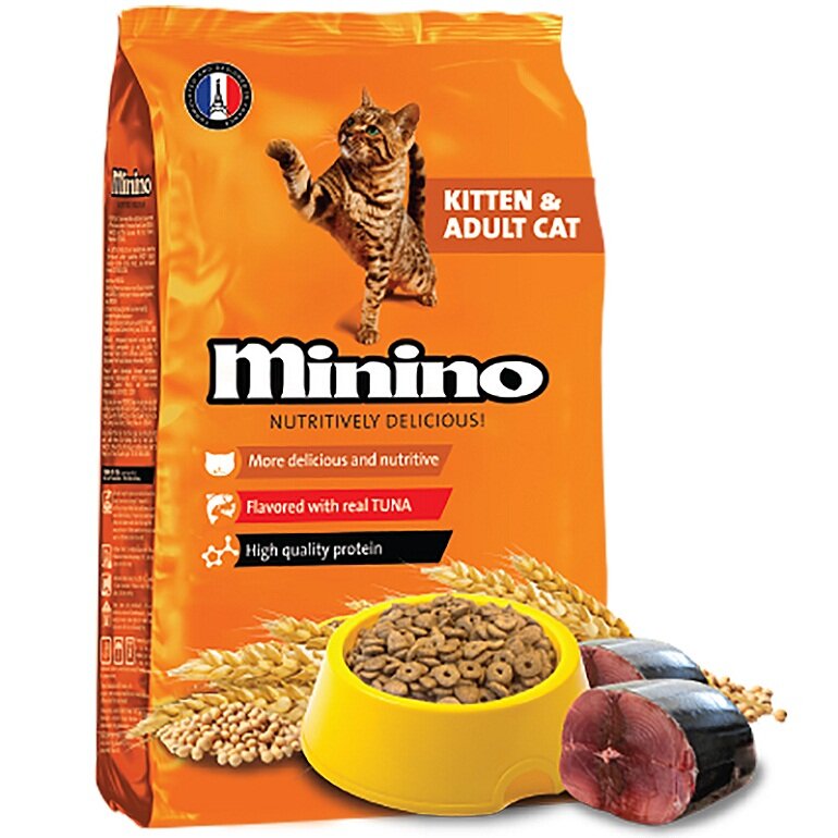 Minino Yum dry food is very good and guaranteed for new mother cats.