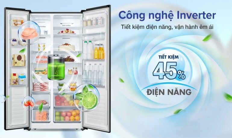 Tủ lạnh Casper vận hành êm ái, không gây tiếng ồn lớn