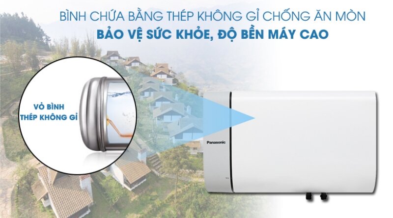 Tổng hợp 5 ưu điểm nổi bật của bình nóng lạnh 20 lít Panasonic DH-20HAMVW