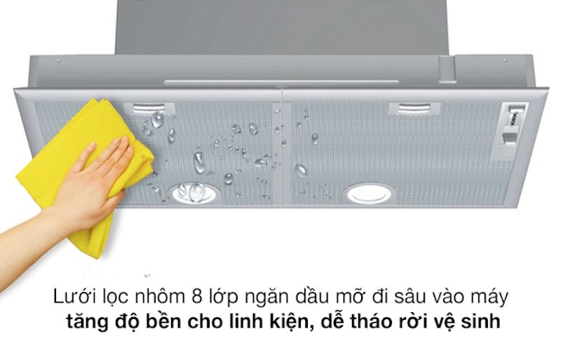 Tận hưởng bầu không khí trong lành cùng máy hút mùi Bosch DHL755BL