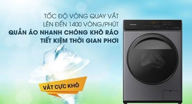 Ưu nhược điểm của máy giặt Panasonic Inverter 10kg NA-V10FA1LVT