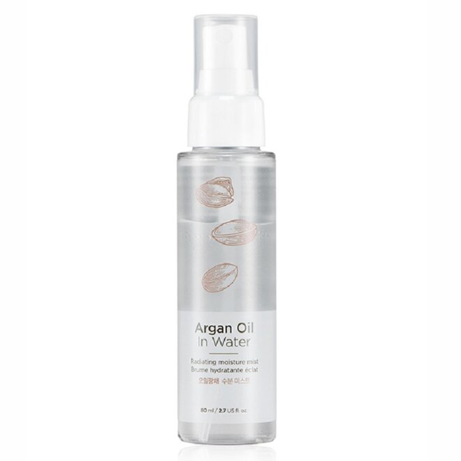 Xịt khoáng The Face Shop Argan Oil In Water Radiating Moisture Mist