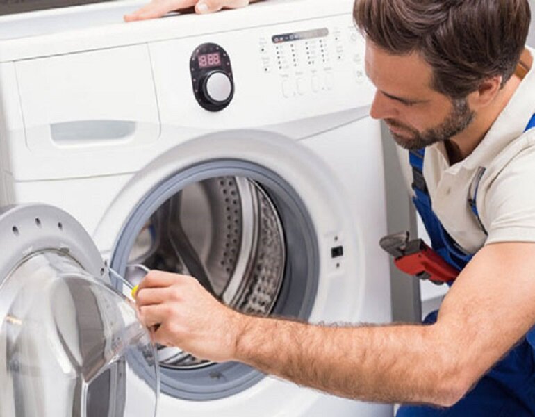 Nguyên nhân và cách khắc phục máy giặt Sharp lỗi E1