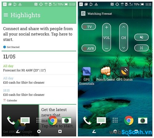 Giao diện HTC One M9