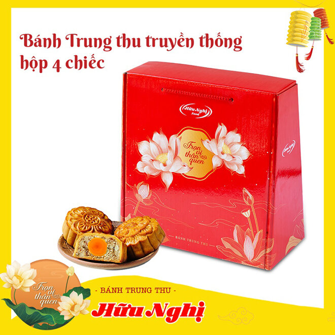 Bánh trung thu Hữu Nghị là thương hiệu vô cùng uy tín với giá bánh rẻ nhưng hương vị bánh ngon