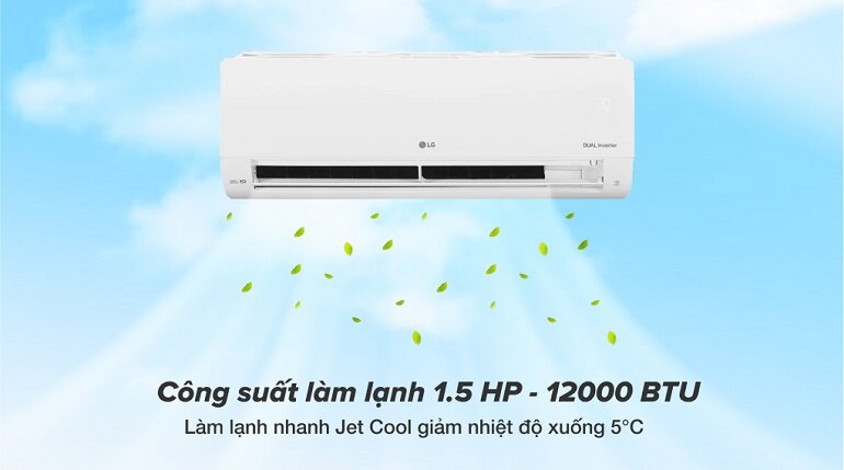 Máy lạnh 2 chiều LG Inverter 1.5 HP B13END1