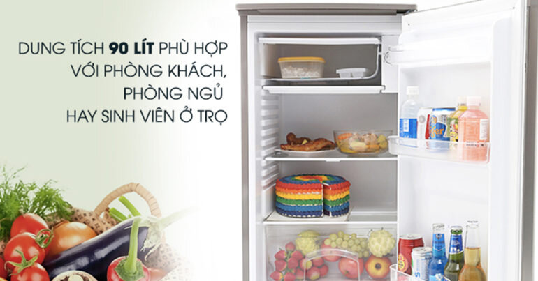 Tủ lạnh Beko 90 lít RS9050P