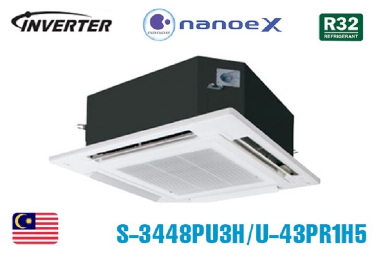 điều hòa Panasonic 42700 BTU 1 chiều Inverter S-3448PU3H/U-43PR1H8 gas R-32