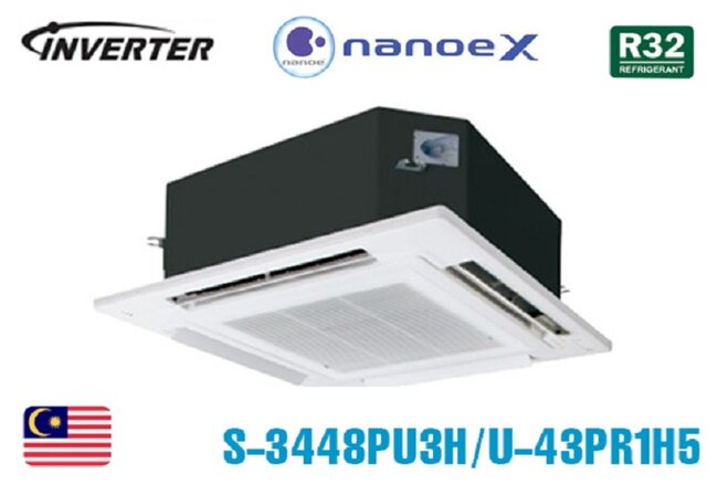 điều hòa Panasonic 42700 BTU 1 chiều Inverter S-3448PU3H/U-43PR1H8 gas R-32