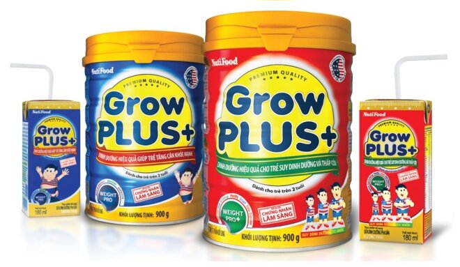 Sữa bột Nutifood Grow Plus