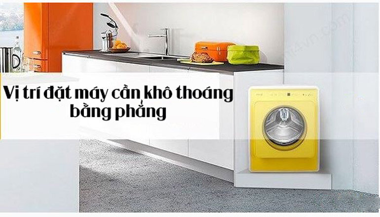 Lựa chọn vị trí đặt máy phù hợp