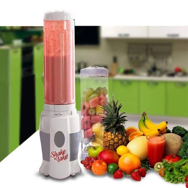 Máy Xay Sinh Tố 2 Cối Mini Shake And Take