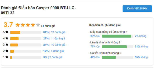 điều hòa casper có tốt không