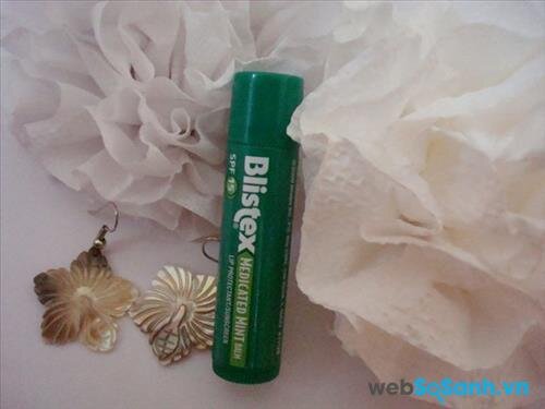 Son dưỡng môi Blistex Medicated Mint Lip Balm
