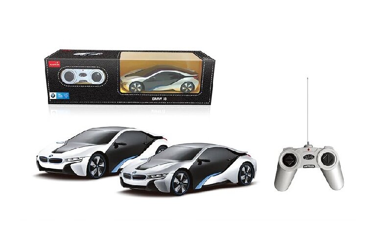 Xe ô tô đồ chơi BMW i8 Bạc