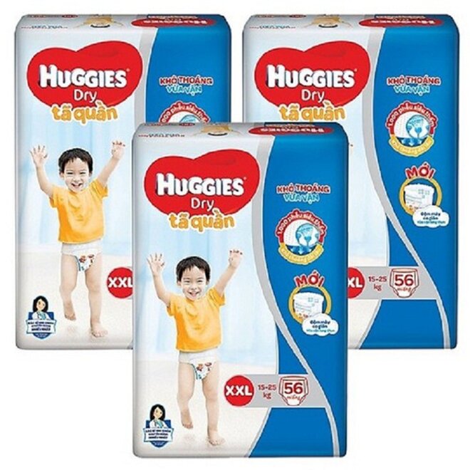 Bỉm Huggies của Mỹ