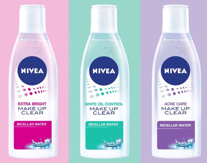 Student-priced makeup remover Nivea Makeup Clear Micellar Water