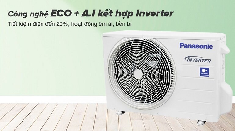 điều hòa Panasonic XU12XKH-8 12000 BTU 1 chiều Inverter gas R-32