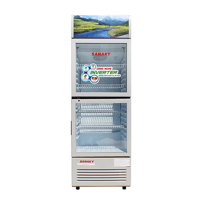 Tủ mát Sanaky Inverter 400L VH-408W3