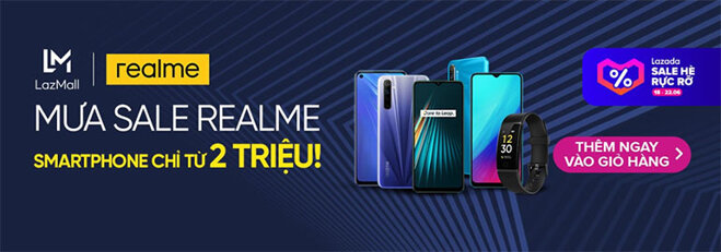 Ưu đãi đến từ thương hiệu Realme