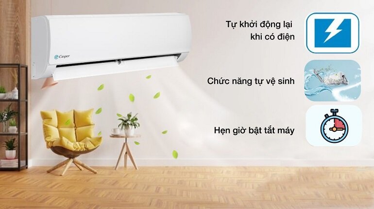 điều hòa Casper 9000 BTU 1 chiều SC-09FS33 gas R-32