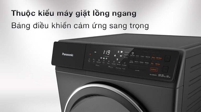 Máy giặt sấy Panasonic Inverter 9.5 kg kg NA-S956FR1BV