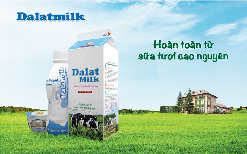 Vài nét về thương hiệu sữa Dalat Milk
