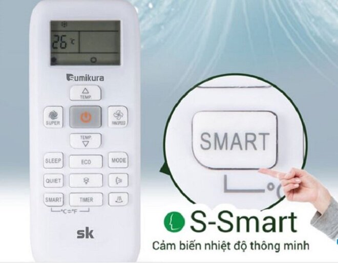 Cách sử dụng một số tính năng mới trên điều hòa Sumikura APS/APO-H120 GOLD