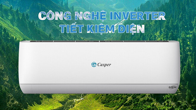 điều hòa casper 9000 1 chiều inverter