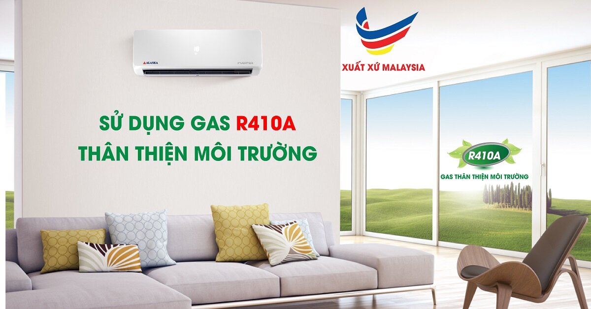 Điều hòa Alaska AC-12WI 12000BTU 1 chiều Inverter