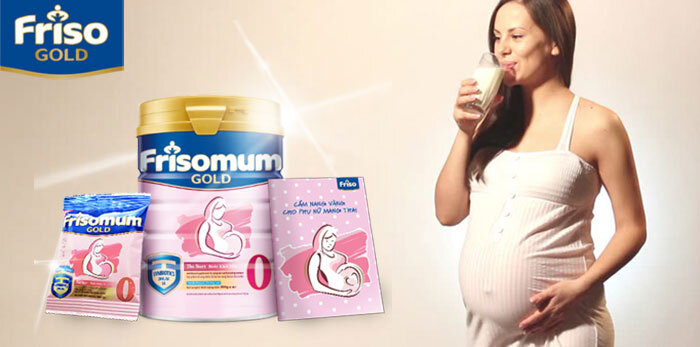 Sữa bột Frisomum Gold sẽ mang đến cho mẹ và bé những dinh dưỡng cần thiết trong giai đoạn phát triển của thai kỳ 