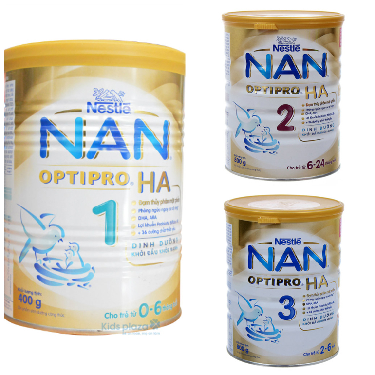 Sữa Nan HA 1 - 2 - 3