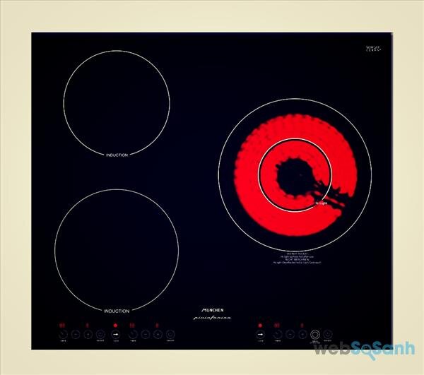  bếp điện từ 3 vùng nấu Munchen QA 300I có tốt không