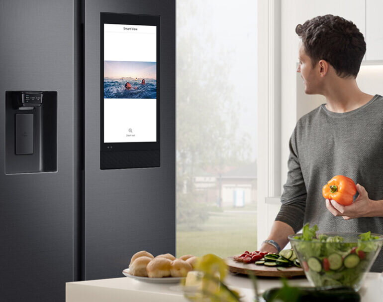 Ưu điểm của tủ lạnh Samsung có màn hình