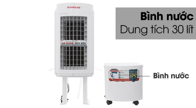 Sunhouse SHD7723 - Làm mát và lọc không khí, giá chỉ 2,9 triệu đồng