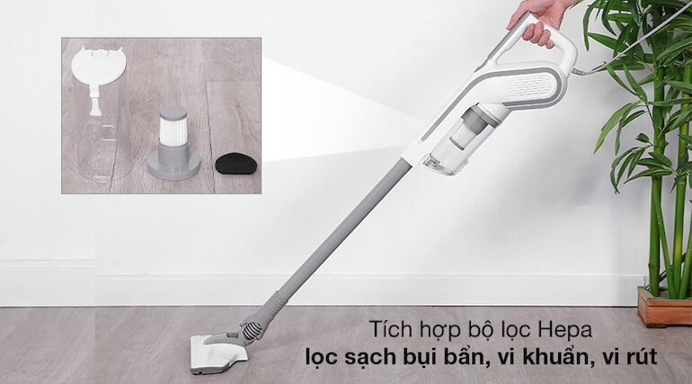 Máy hút bụi Perfect SV11 hiệu quả hút bụi vượt bậc lên đến 99%