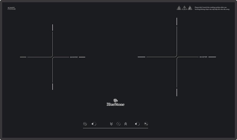 Bếp từ đôi Bluestone icb-6835 - Mạnh mẽ và tinh tế