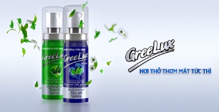 xịt thơm miệng GreeLux