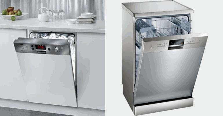 Thiết kế máy rửa bát âm tủ rất tiết kiệm diện tích may rua bat am tu 1