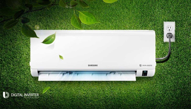 Điều hòa Samsung 18000 1 chiều Inverter tiết kiệm điện thường sẽ có giá bán khác nhau tùy mẫu mã và tính năng đi kèm