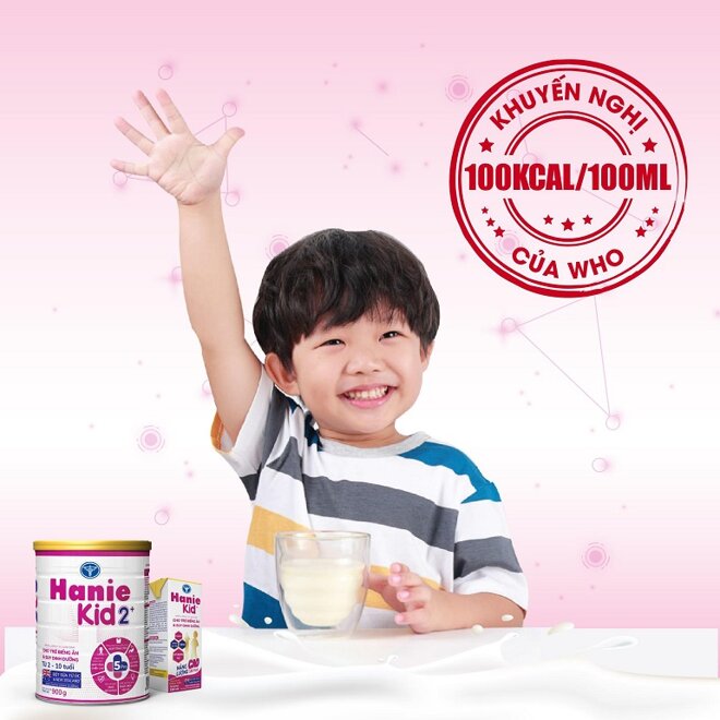 Công dụng của sữa Hanie Kid