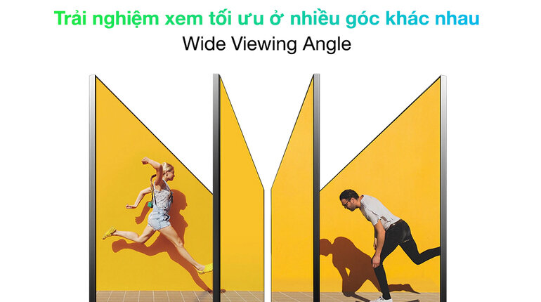 Góc nhìn hoàn hảo với công nghệ WVA – Wide Viewing Angle