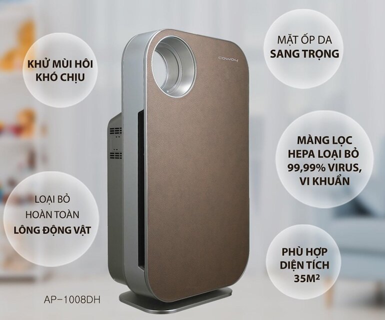 Máy lọc không khí 10 triệu Coway AP-1008 DH