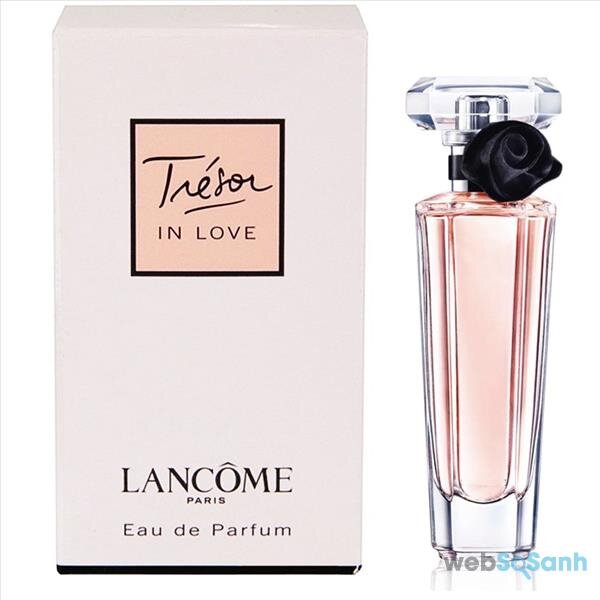 Thiết kế quyến rũ của nước hoa Lancome Tresor in Love