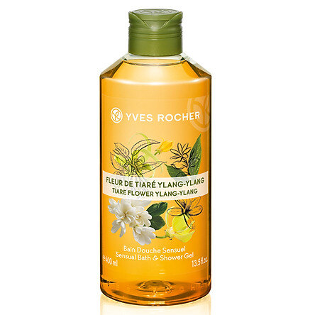 Sữa tắm Yves Rocher Tiare Flower & Ylang – Ylang Sensual Bath & Shower Gel 400ml