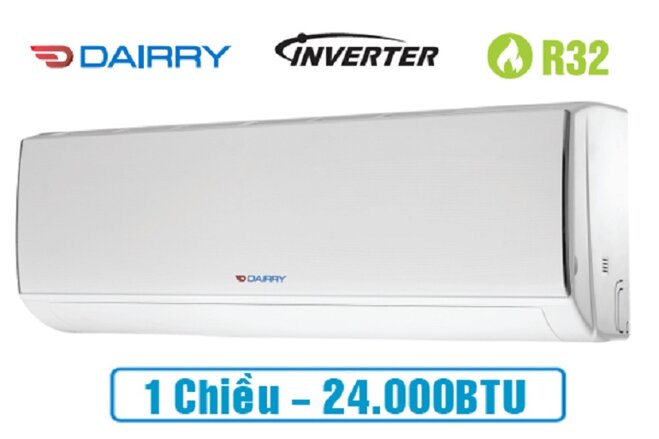 điều hòa 24000 BTU dùng cho phòng bao nhiêu m2