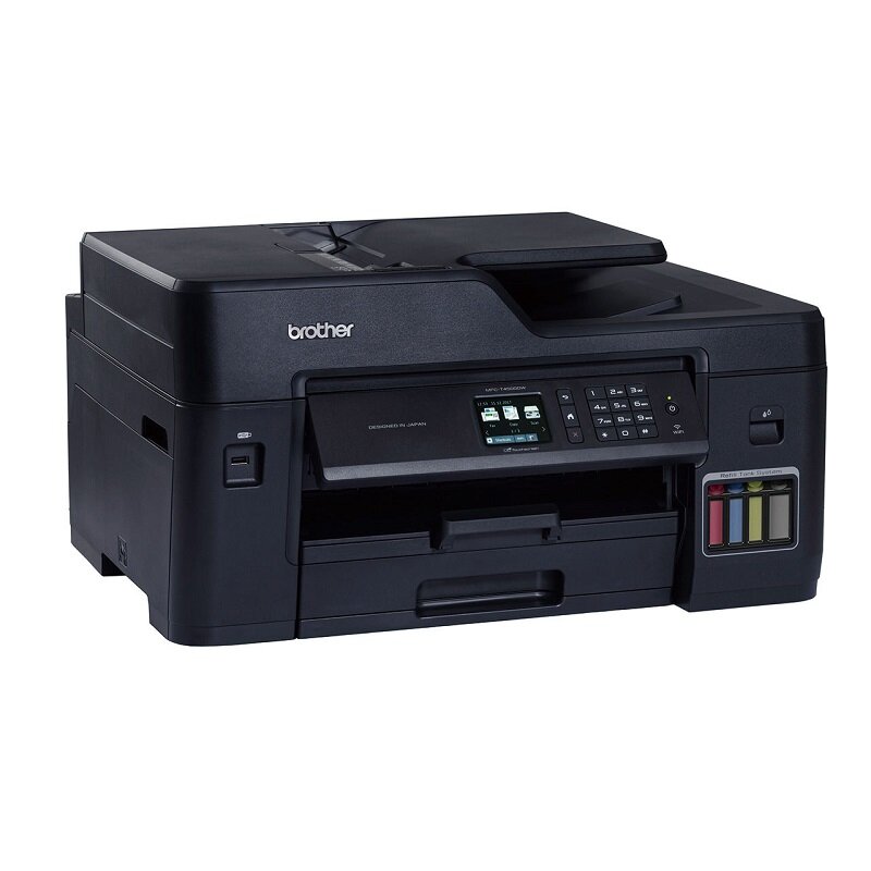 Máy in phun Brother MFC-T4500DW có 4 chức năng là scan, in, photo và fax