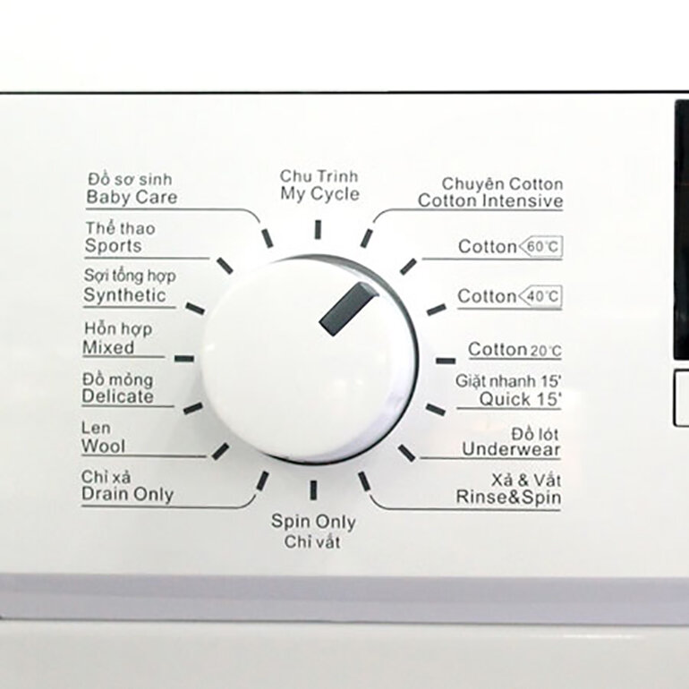 cách sử dụng máy giặt midea mfg90-1200