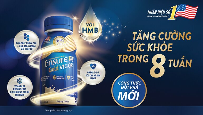 Sữa Ensure Gold Vigor