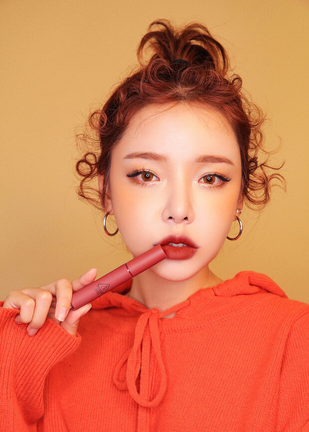 Bảng màu son kem 3CE Velvet Lip Tint